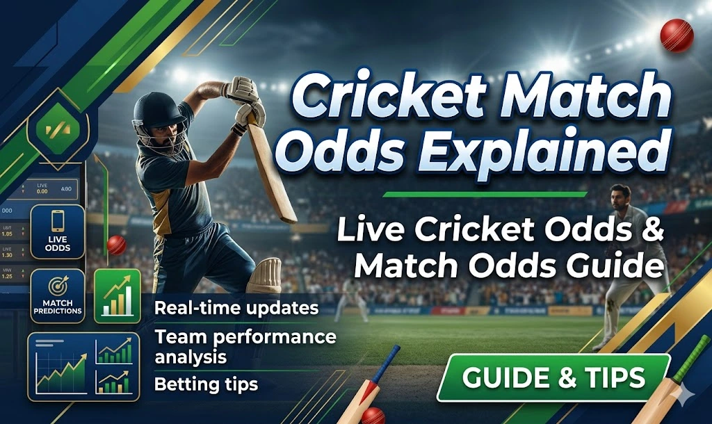 Cricket Match Odds Explained for Beginners | Live Odds, Calculations & Analysis
